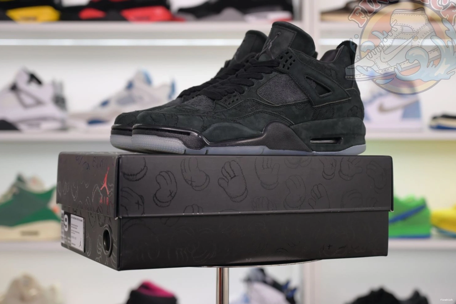 4 Air black Jordan kaws Jordan 0127